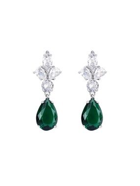 GREEN EMERALD EARRINGS